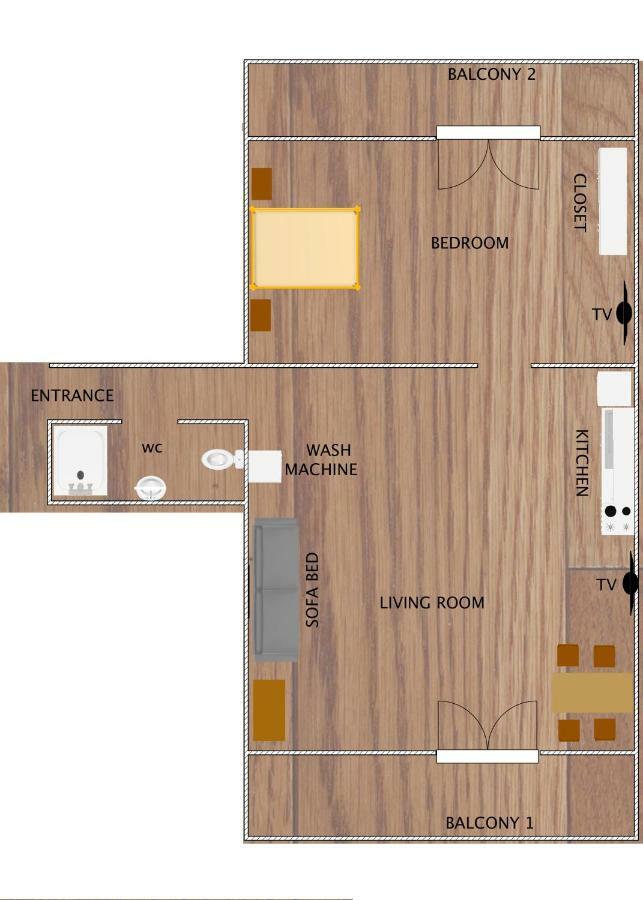 Denis Apartment Selanik Dış mekan fotoğraf